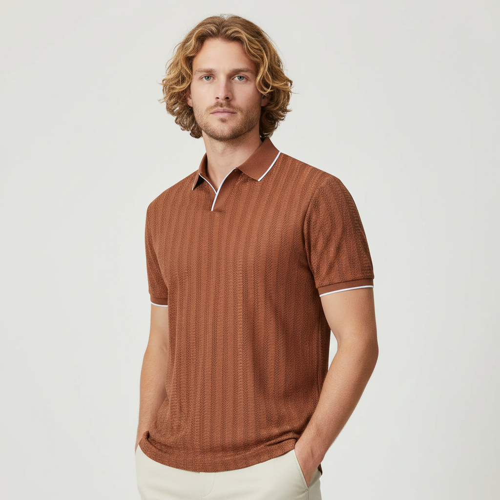 Jack Dean Nylon Performance Polo