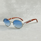 Saint Ridge Oval Mahogany Shades