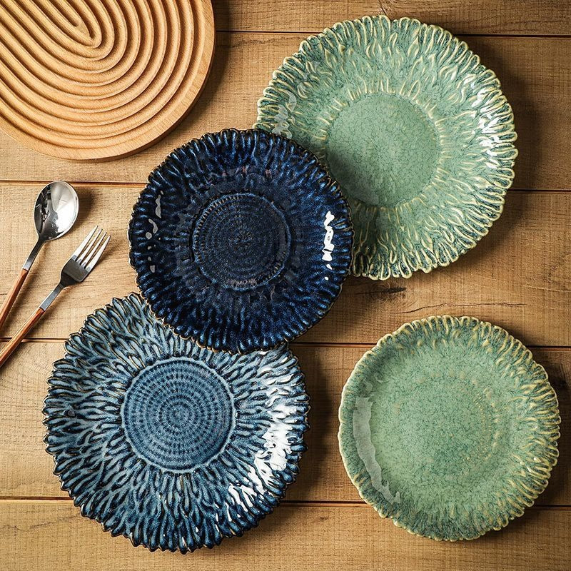 Thise™ Artisan Pulsing Waves Plates