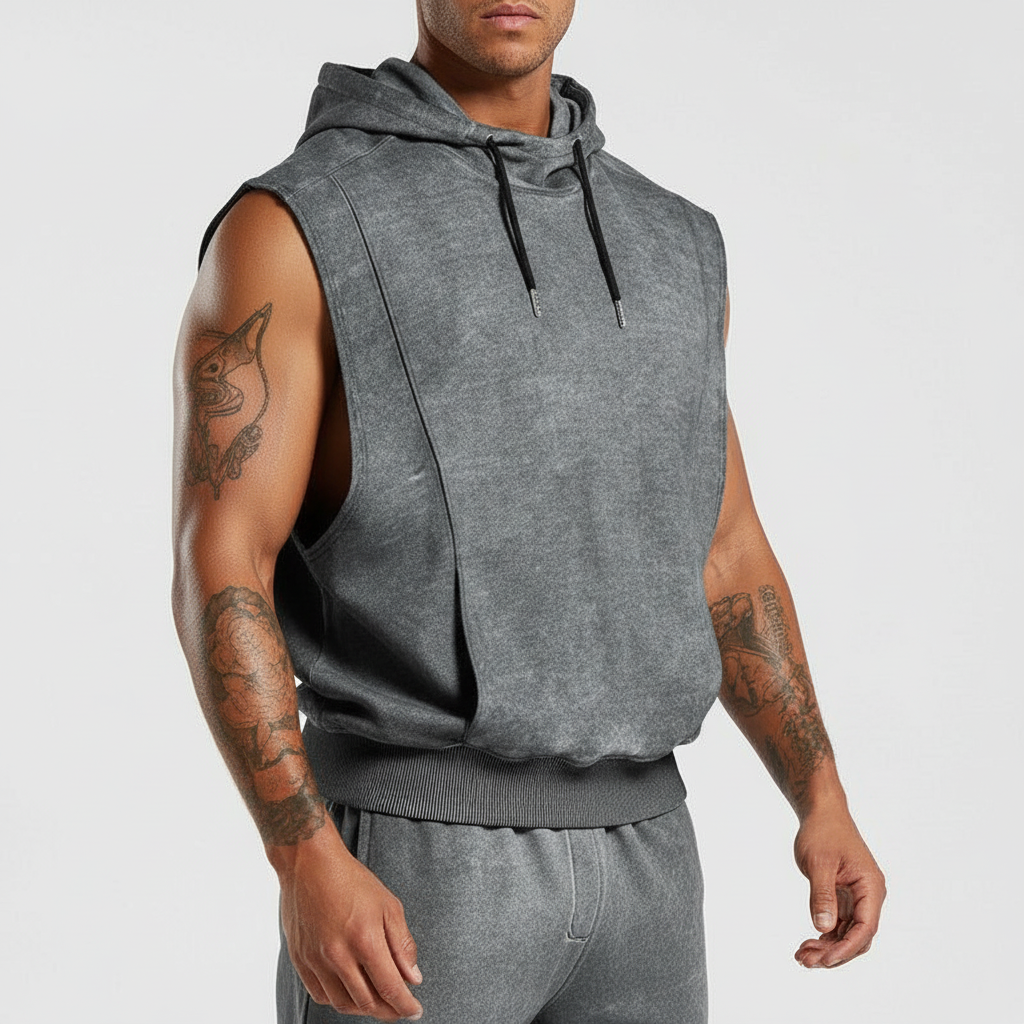 Axel Ridge V1 Hooded Gym Vest