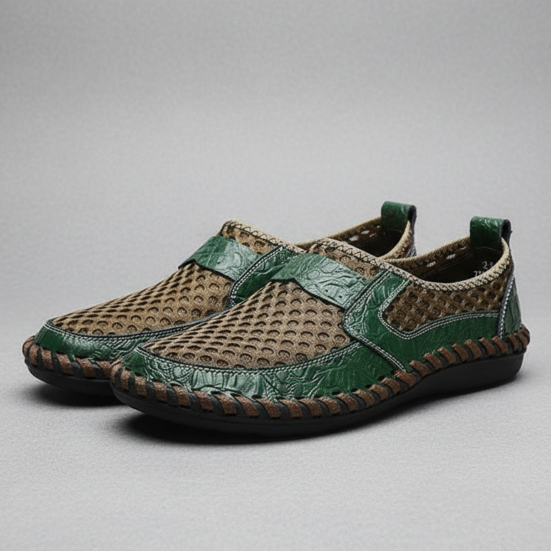 Santo Ridge Mesh Loafers