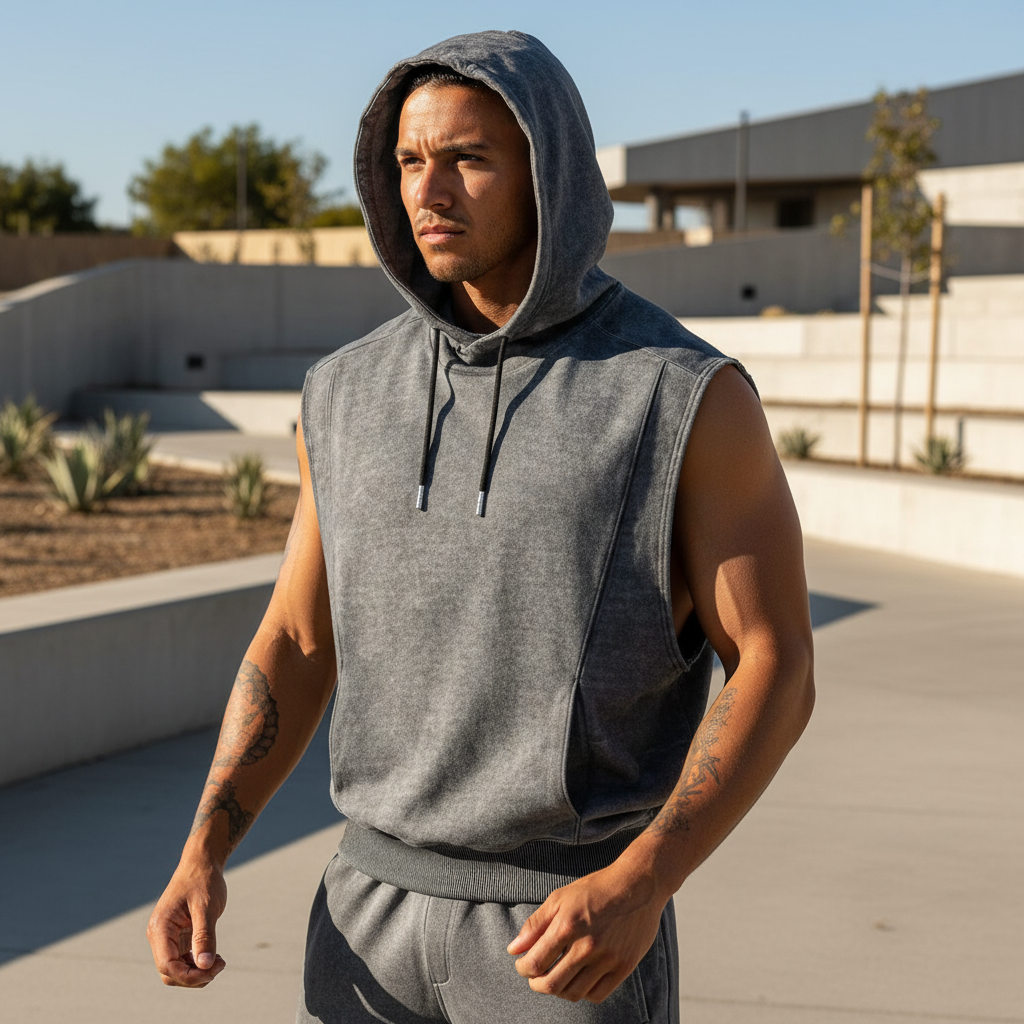 Axel Ridge V1 Hooded Gym Vest