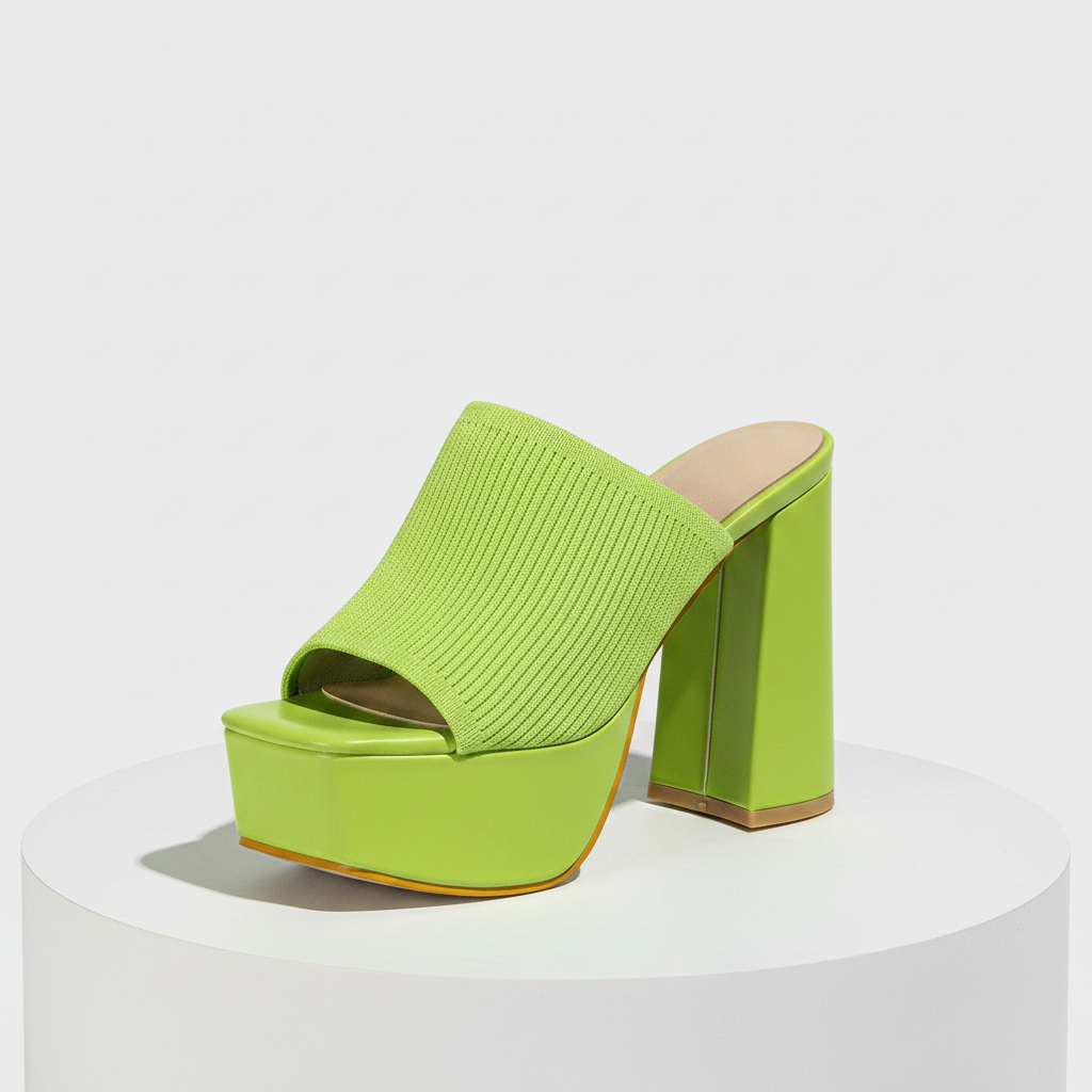 Avéra Knit Platform Heels
