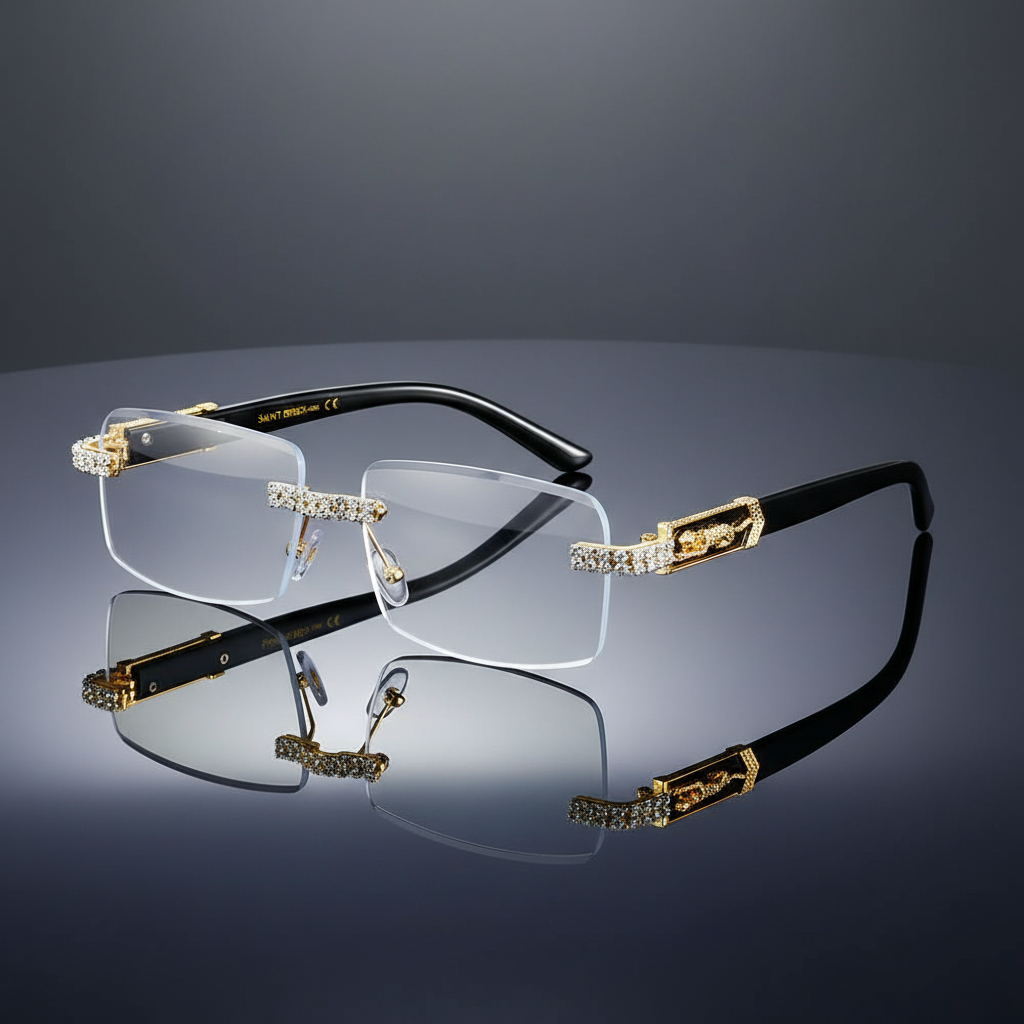 Saint Ridge Leopard Diamond-Cut Shades
