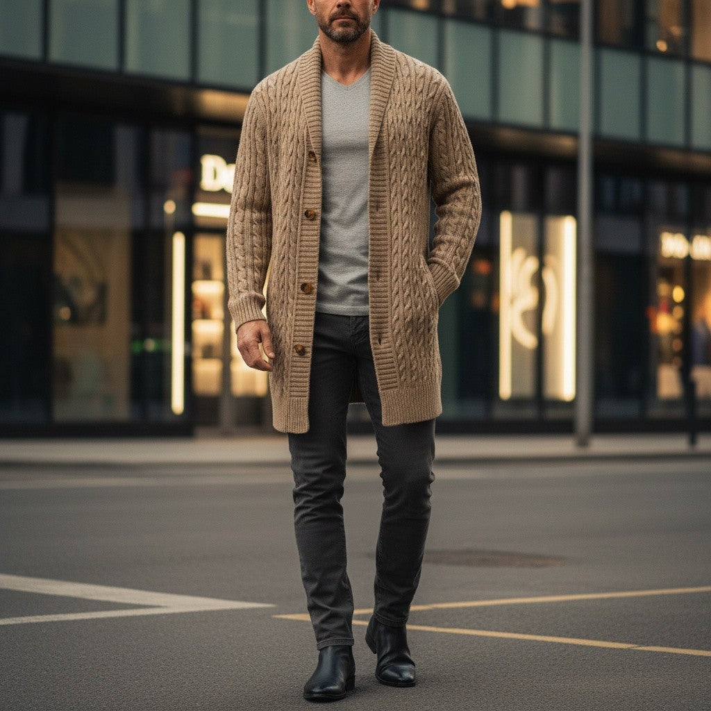 Luca Lombardi Pure Wool Over-Knit