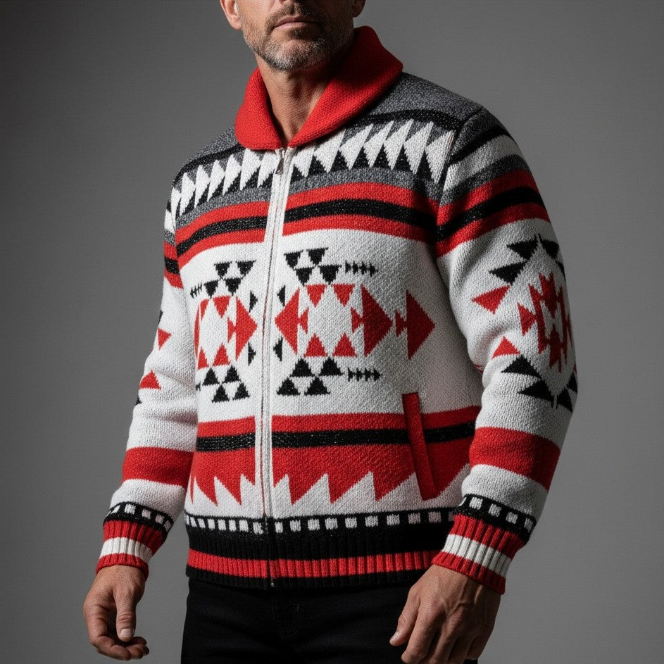 Mukava Aztec Cardigan Jacket