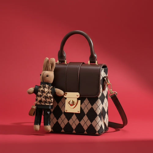 Avéra Frenchie Bunny Square Bag
