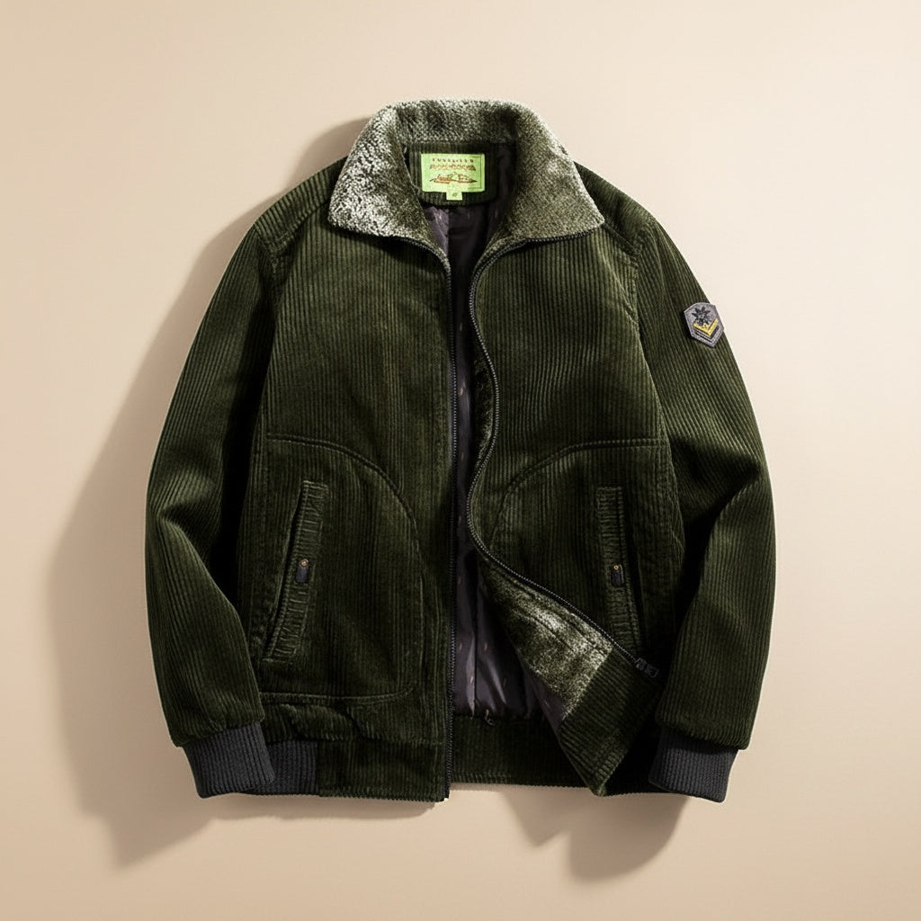 Jack Dean Altitude-Lined Flight Jacket