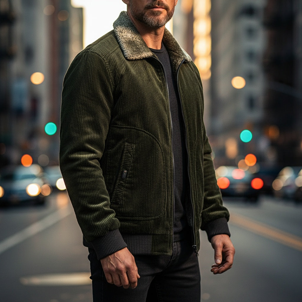 Jack Dean Altitude-Lined Flight Jacket