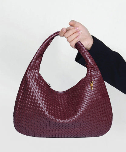 Giorgio Serafini | Cherry Red Hobo Bag