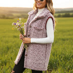 Avéra Fleece Cardigan Vest