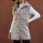 Avéra Fleece Cardigan Vest