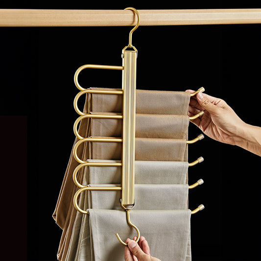 DesignTod™ Golden Space Saving Pants Hanger