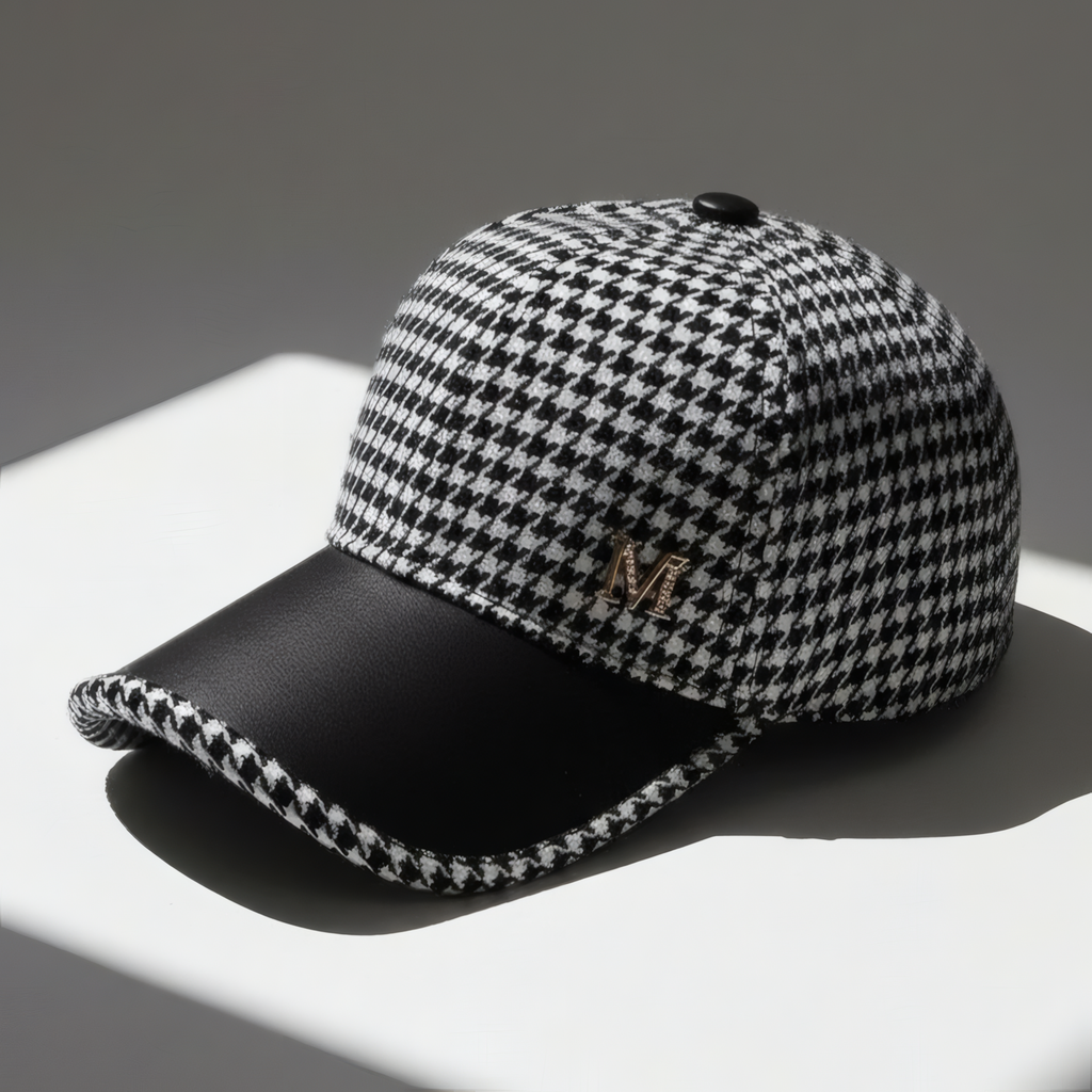 Mark Shelby Signature Houndstooth Cap