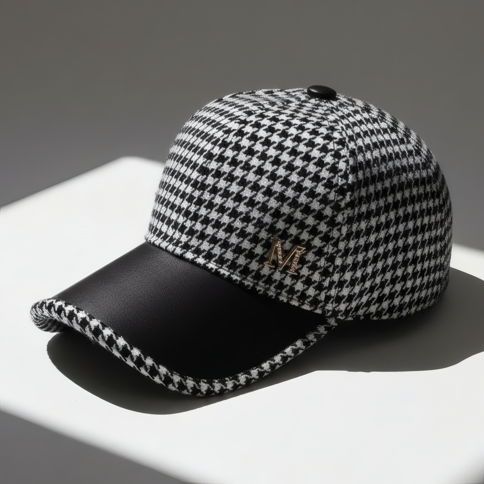 Mark Shelby Signature Houndstooth Cap