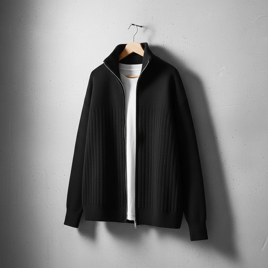 Jack Dean Milano Zip Knit