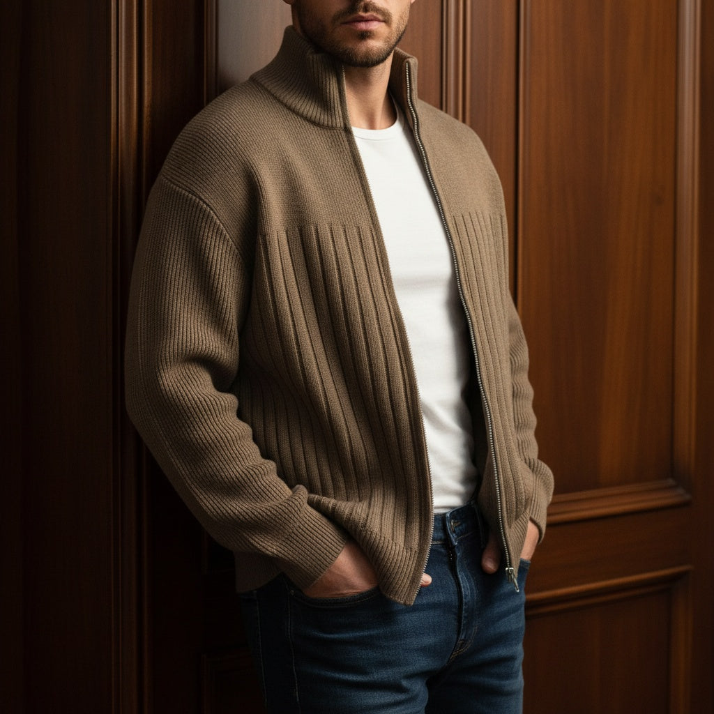 Jack Dean Milano Zip Knit