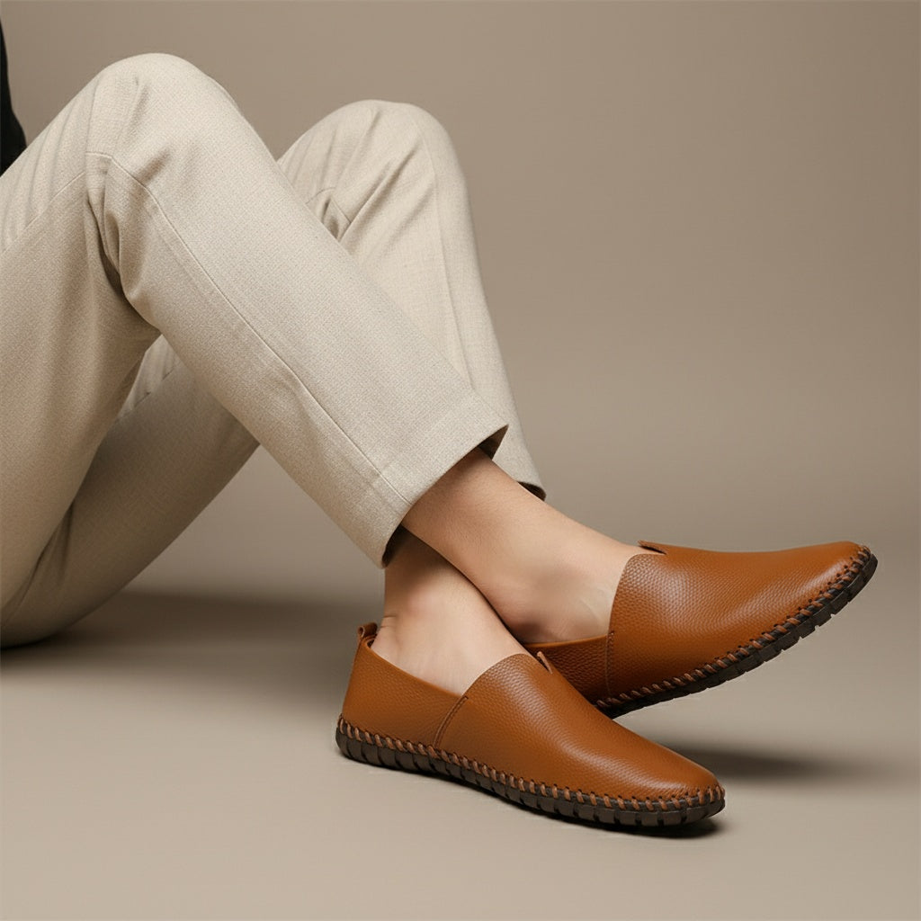 Jack Dean Roman Leather Loafer