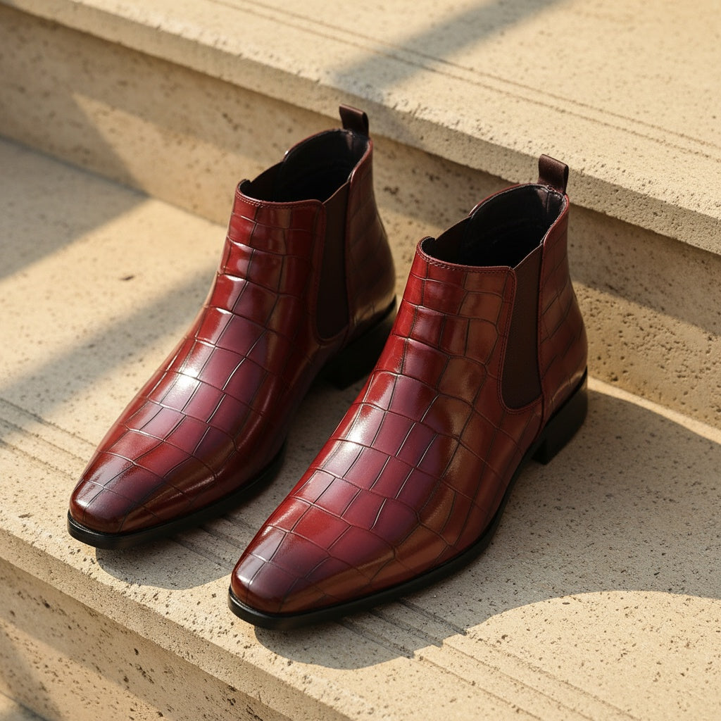 Jack Dean Croc Chelsea Boot