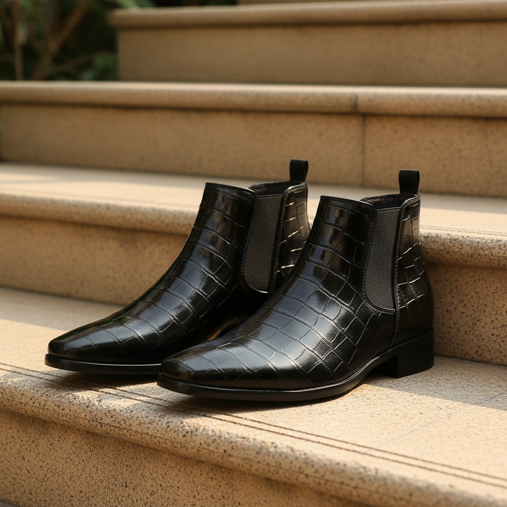 Jack Dean Croc Chelsea Boot