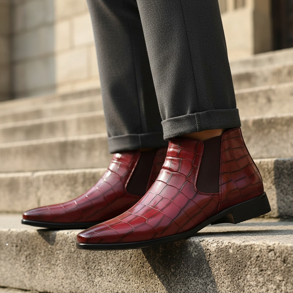 Jack Dean Croc Chelsea Boot