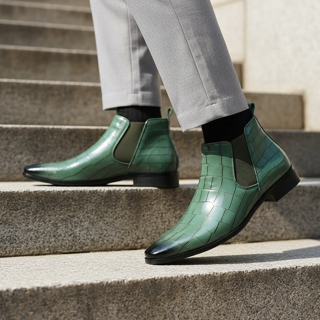 Jack Dean Croc Chelsea Boot