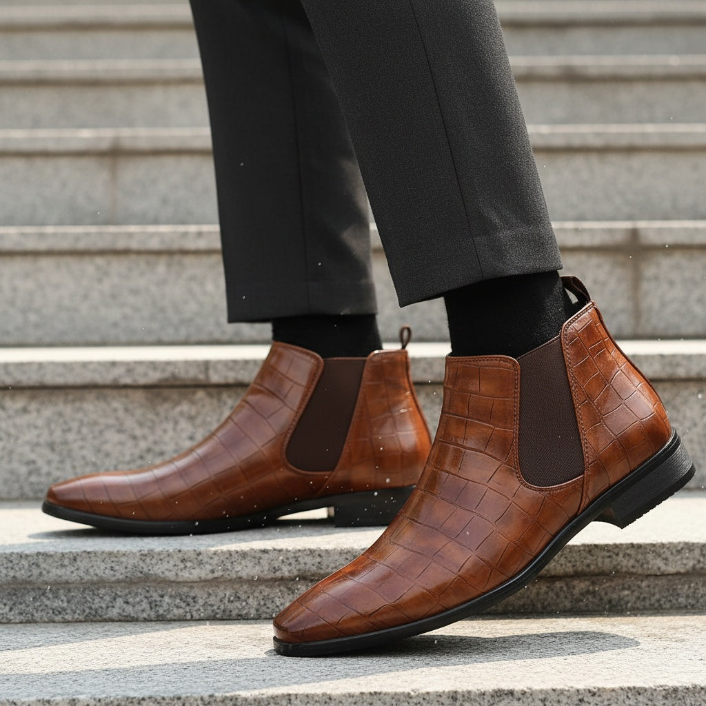 Jack Dean Croc Chelsea Boot