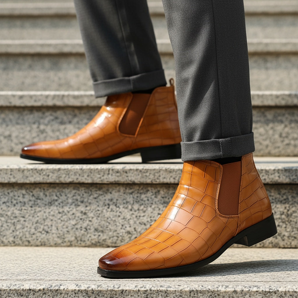 Jack Dean Croc Chelsea Boot