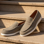 Jack Dean Suede Leather Loafer