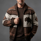 Mukava Buffalo Zip Cardigan