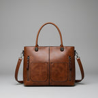 Madison Rose Vintage Oil Wax Tote