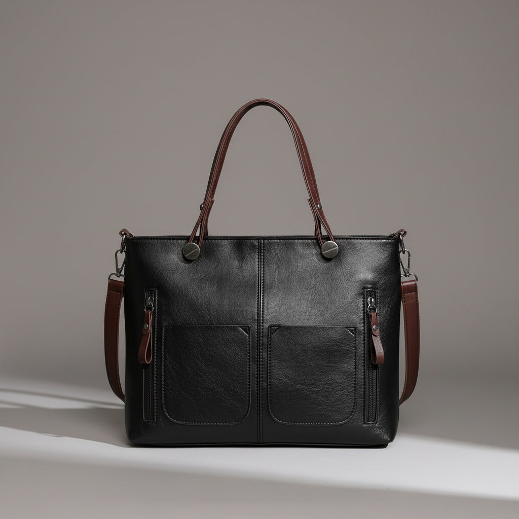 Madison Rose Vintage Oil Wax Tote