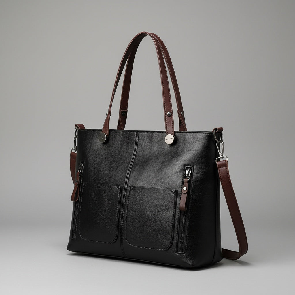 Madison Rose Vintage Oil Wax Tote