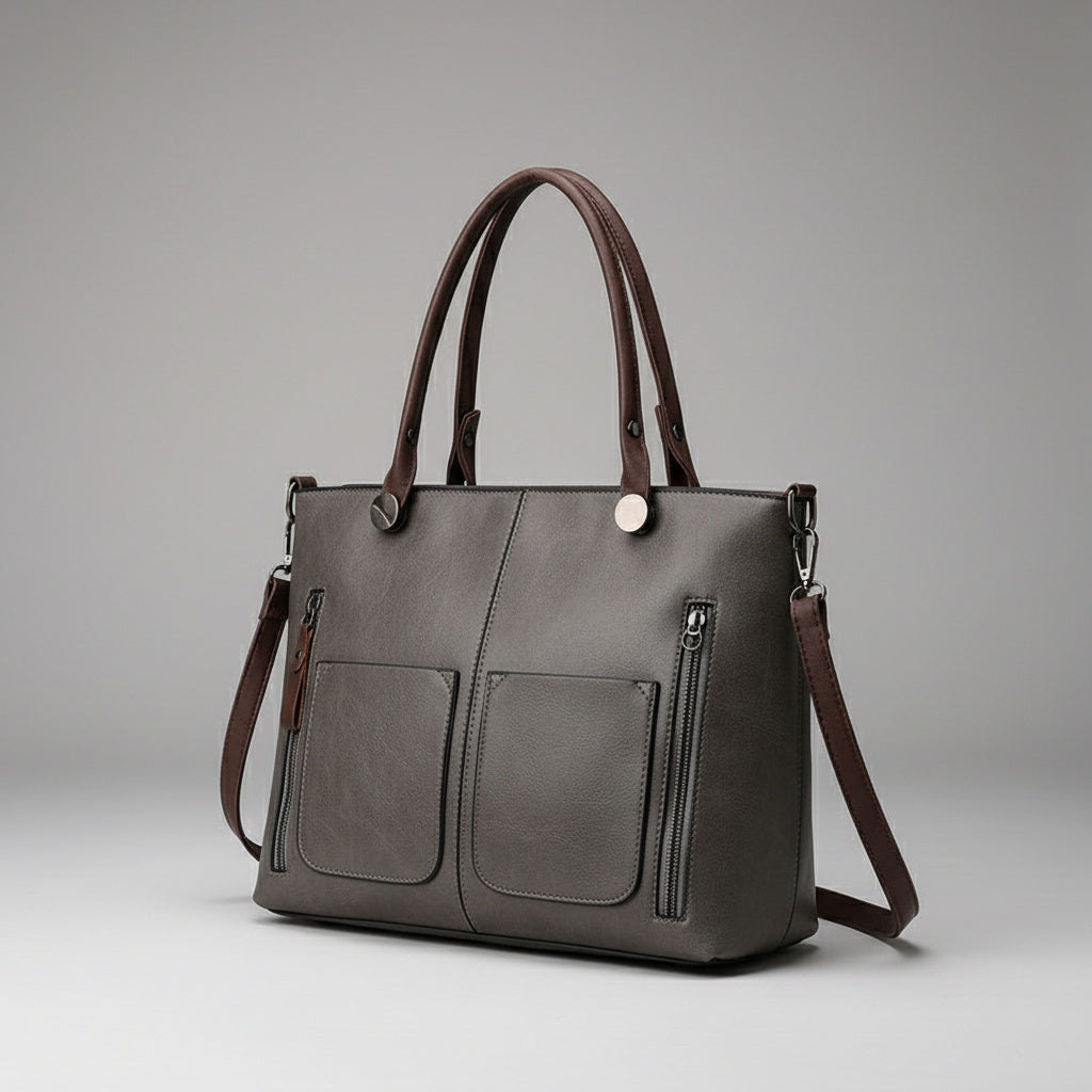 Madison Rose Vintage Oil Wax Tote