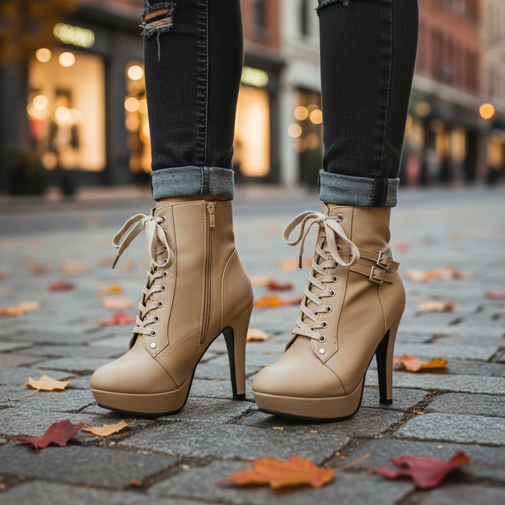 Avéra Moon Arc Heel Boots