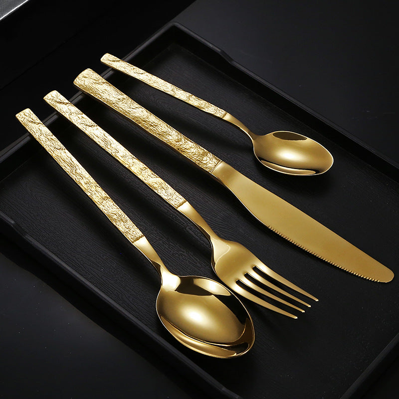 Château Oaks Abstract Artisan Cutlery Set