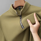 Jack Dean Plaid Collar Polo