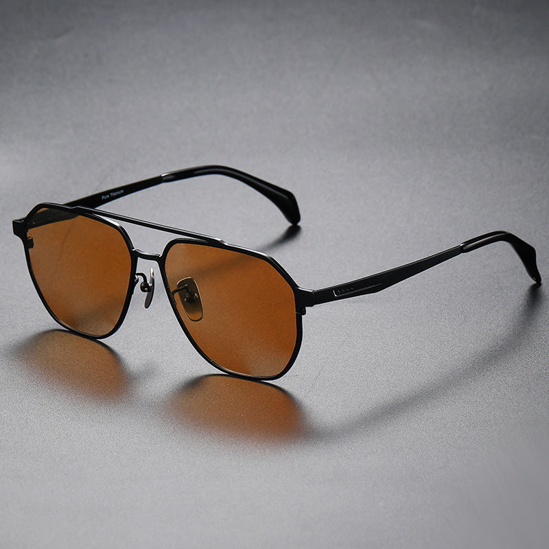 Grant Parker Titanium Aviator Shades
