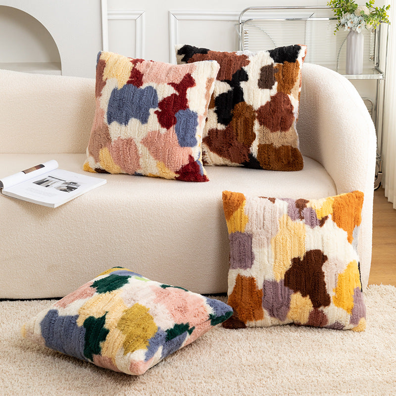 Terrá Home Plush Abstract Pillowcases