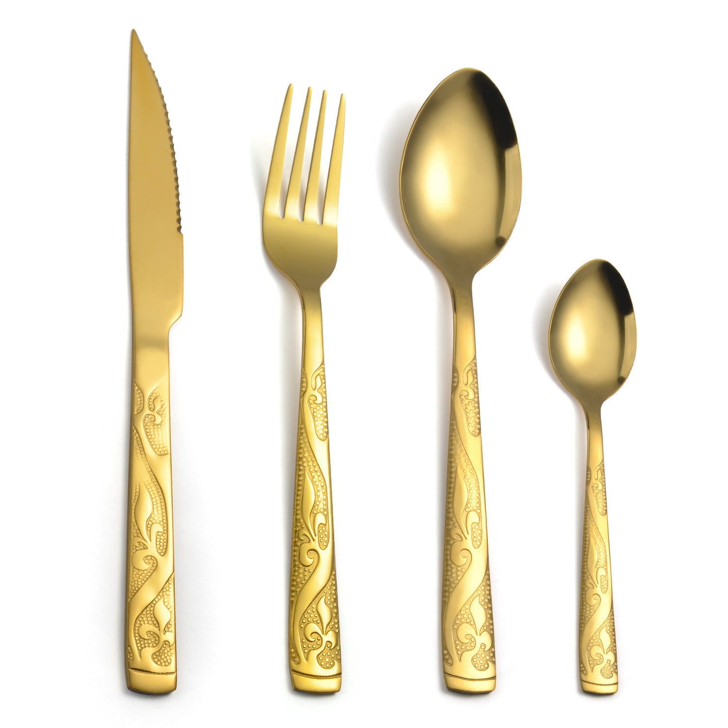 Château Oaks Golden Luxe Cutlery Set