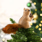 Squirrel Christmas Tree Ornament