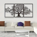 Terrá Home Tree of Life Metal Wall Art (Set of 3)