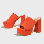 Avéra Knit Platform Heels