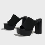 Avéra Knit Platform Heels