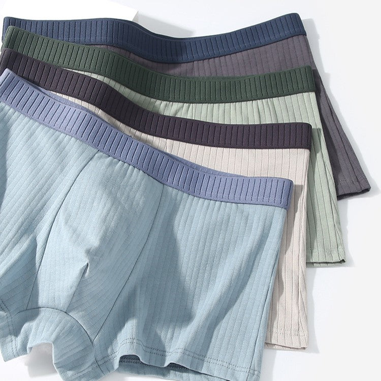 Jack Marco Ribbed Bamboo Cotton Boxers Set