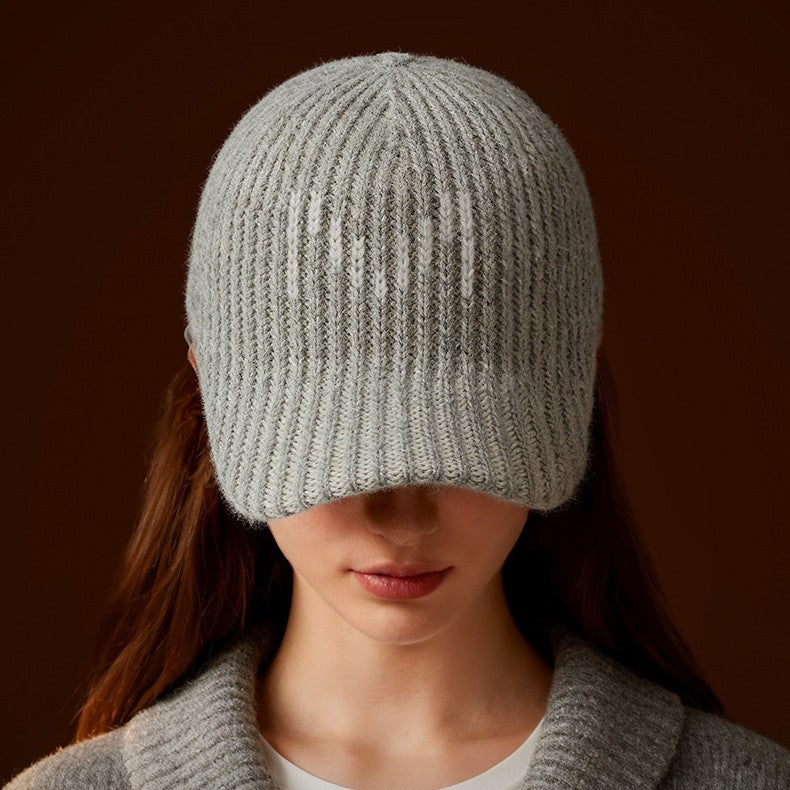 Mukava Ribbed Wool-Blend Baseball Cap