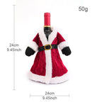 Santa's Coat Christmas Bottle Sweater