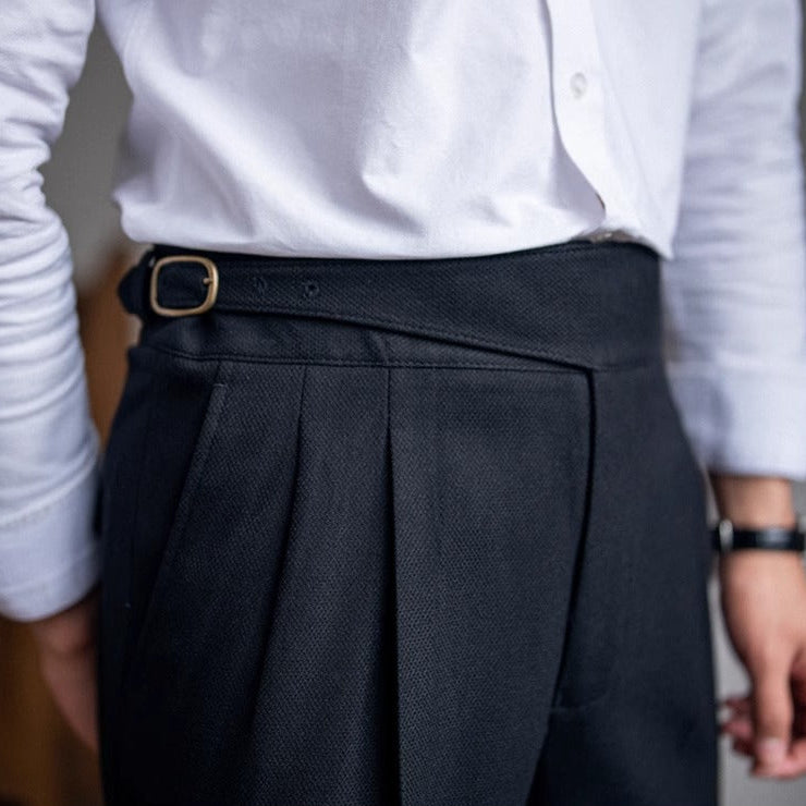 Roma Faloni Italian Pleated Trousers