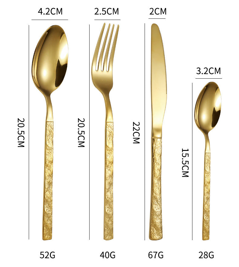 Château Oaks Abstract Artisan Cutlery Set