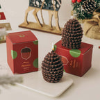 Holly & Pine Christmas Gifting Pinecone Candle